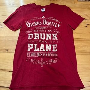Dierks Bentley Red Graphic T-Shirt